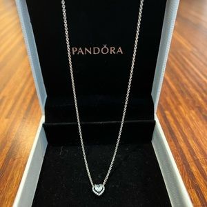 Elevated Heart Necklace.